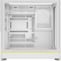 Montech HS01, tower case white, tempered glass