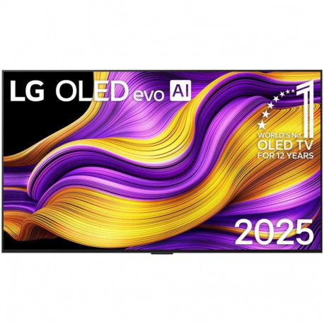 OLED55G57LW.AEUD evo TV (138.8 cm (55 Zoll), silber/schwarz, UltraHD/4K, Triple Tuner, HDR, 120Hz Pa