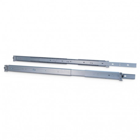 Inter-Tech 2U telescopic rails 650 mm, built-in rails grey