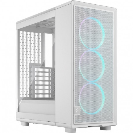Fractal Design Epoch TG RGB, tower case white, tempered glass