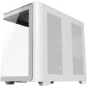FSP M580-WP, tower case white, tempered glass