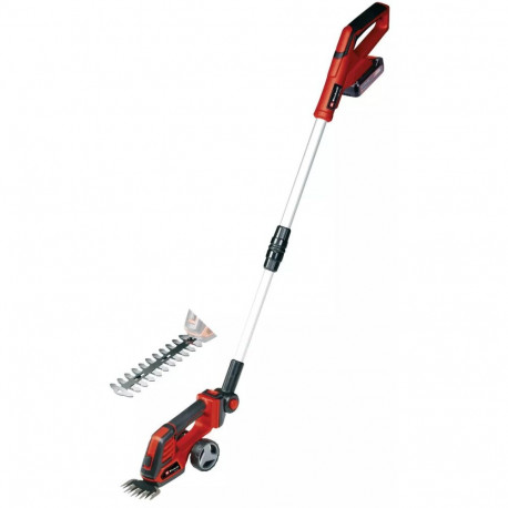 Power X-Change Akku-Grasschere/ -Strauchschere GE-CG 18/100 Li T, 18Volt (rot/schwarz, Li-Ionen Akku