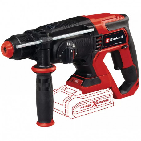Power X-Change Akku-Bohrhammer TE-HD 18/20 Li - Solo, 18Volt (schwarz/rot, ohne Akku und Ladegerät, 