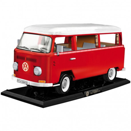 Volkswagen T2a Camper Van Executive Edition (rot/weiß, Maßstab 1:12)