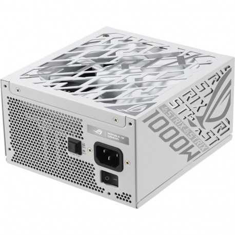 ROG toiteplokk STRIX 1000P GAMING 1x 12-Pin suure võimsusega GPU 4x PCIe kaablikorraldus 1000W, valg