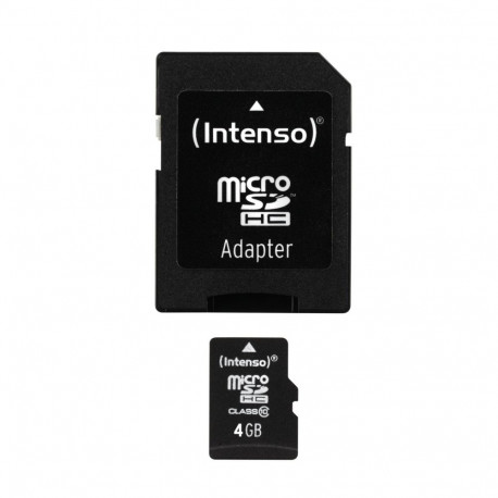 Intenso microSD 4GB 12/20 Class 10 +Adapter