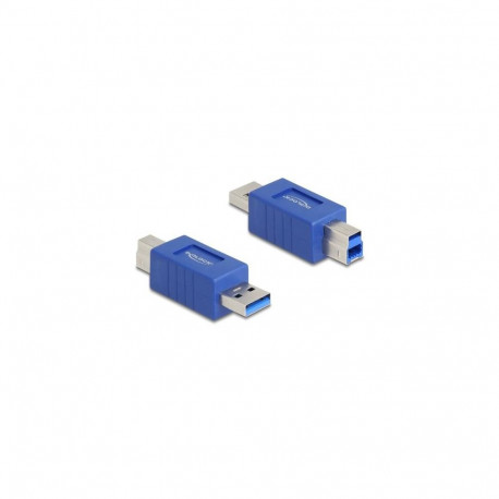DeLOCK 67213 cable gender changer USB Type-A USB Type-B Blue