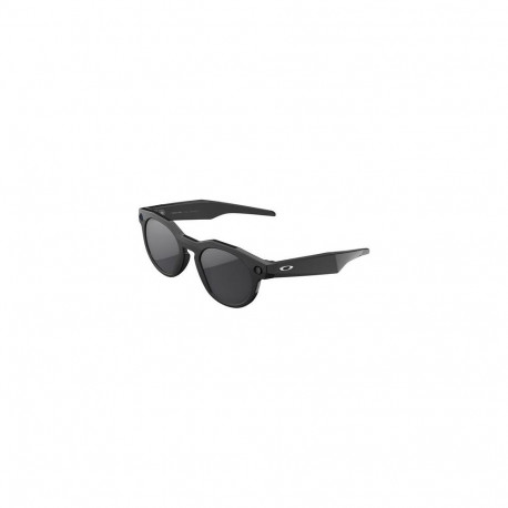 Oakley Meta HSTN - with Meta AI, Audio, Photo, Video Compatibility - Black, Prizm™ Black Polarized