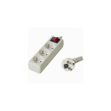 PremiumCord PP3K-07 power extension 7 m 3 AC outlet(s) White