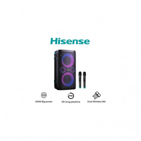 Hisense HP110 Black 300 W