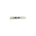 StarTech.com 2 Port USB 3.0 A Female Slot Plate Adapter