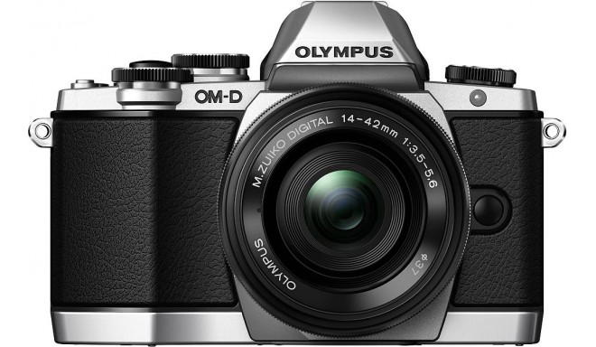 Olympus OM-D E-M10 + 14-42mm II R Kit, silver