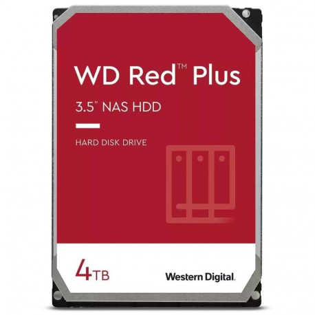 Western Digital kõvaketas Red Plus 4TB SATA 3.0 128MB 5400rpm 3,5" WD40EFZX