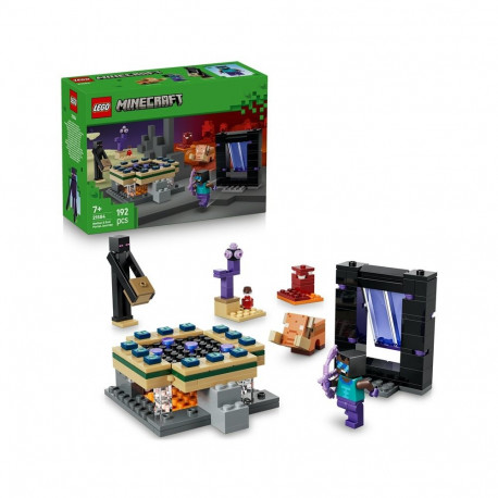 CONSTR LEGO NETHER&END PORTAL JRNY 21584