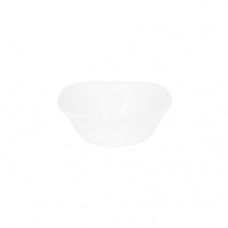 ruudukujuline kauss 24,5 cm valge
