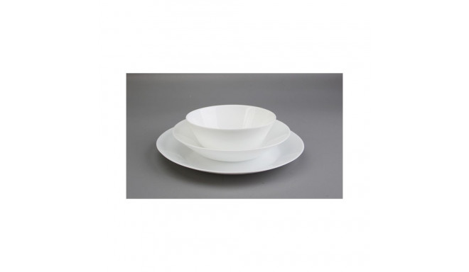 PLATE FLAT 17.8CM WHITE