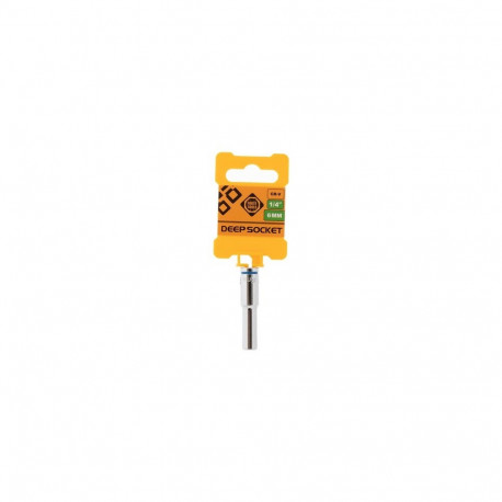 SOCKET 1/4 6MM LONG