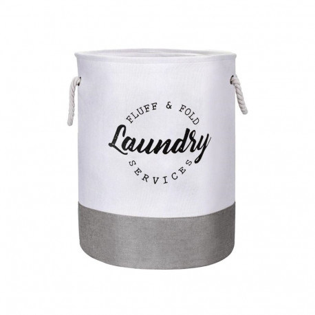 BASKET LAUND DOMOLETTI 40X40X50CM TEXTIL