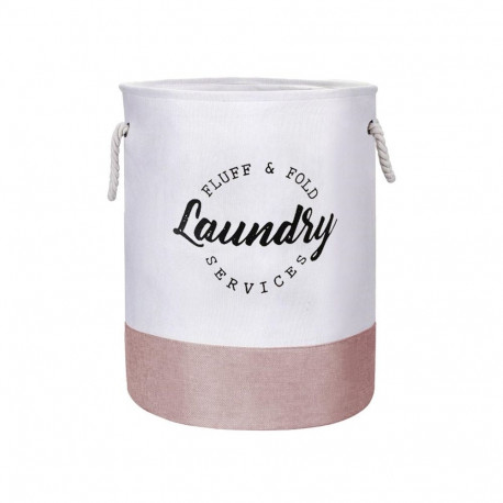 BASKET LAUND DOMOLETTI 40X40X50CM TEXTIL