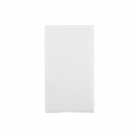 FITTED SHEET POLYCOTTON 90X200+25 WHITE