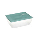 FOOD CONTAINER RECTANGULAR DEEP 10L.MINT