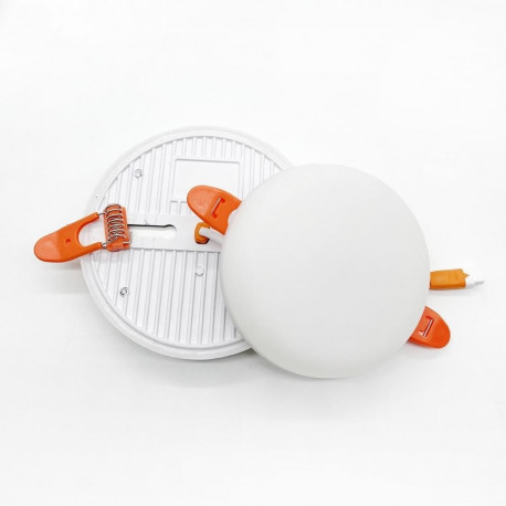 süvistatav LED valgusti raamita 18W ümmargune