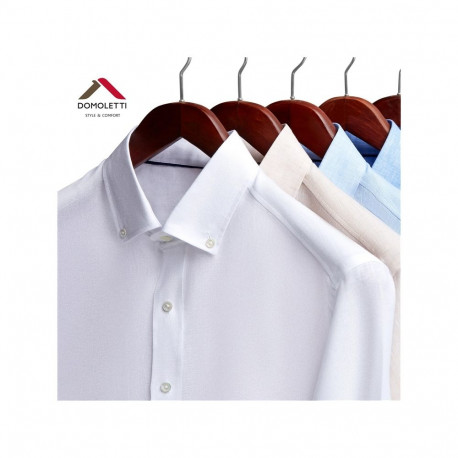 WOODEN HANGER LSN001-G DARK WOOD 5 PCS