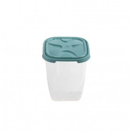 FOOD CONTAINER SQUARE. NORDIC GREEN 0.8L