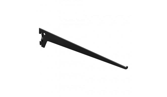 SINGLE BRACKET 250 MM BLACK