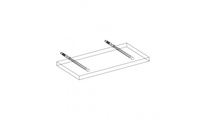 STRONGFIX-SET Ø12X170 mm tsingitud