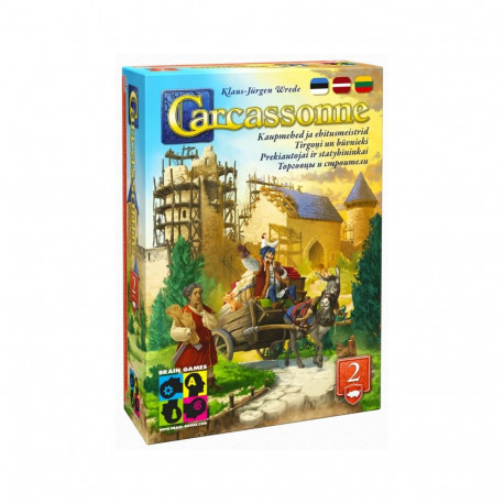 Brain Games Carcassonne laiend 2 kaupmehed ja ehitajad (2025)