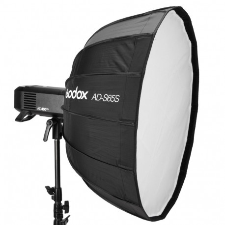 Godox paraboolne softbox AD-S85S AD400Pro jaoks, hõbedane