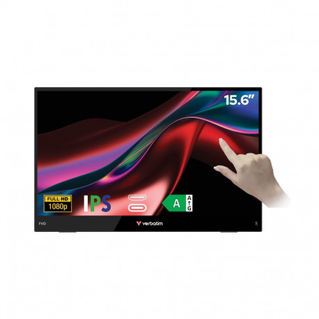 Verbatim PMT-15 Full HD puuteekraanmonitor LIGHT