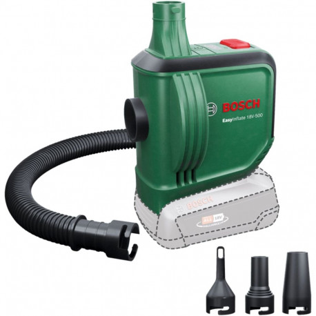 Bosch õhupump EasyInflate 18V-500 juhtmevaba suure õhuhulgaga