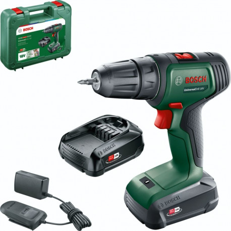 Bosch UniversalDrill 18V-6 akuga puur-kruvikeeraja