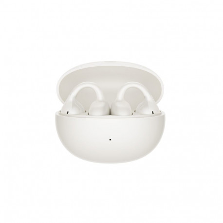 True Wireless Bluetooth 6.0 avatud kõrvaklapid Bass BC1 koos laadimiskohvriga, valge