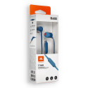 Wired headset JBL T160BL blue