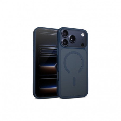 Case MagSafe iPhone 17 Pro Max Navy Blue Hybri