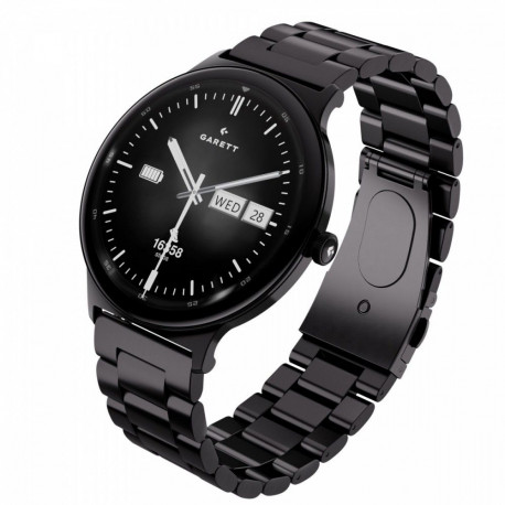 Smartwatch Quantum black steel