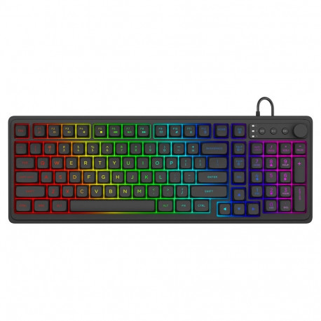 The Savio Galaxis RGB is a budget-friendly membrane gaming keyboard designed for us