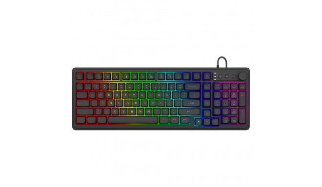 Keyboard GALAXIS RGB membrane SAVIO