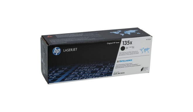 HP 135X laservärikasett must