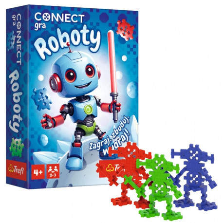 Connect Roboty laste lauamäng Trefl 02888