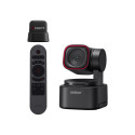 OBSBOT Tiny 3 Lite webcam with remote control and microphone