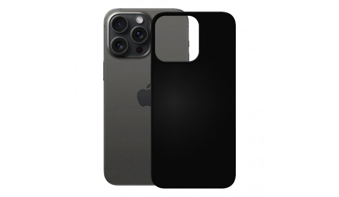 PEDEA pehme TPU ümbris iPhone 15 Pro Max, must