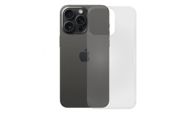 PEDEA pehme TPU ümbris iPhone 15 Pro Max, läbipaistev