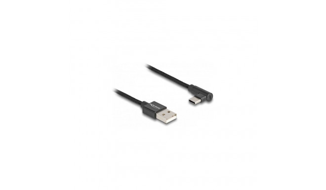 "DELOCK USB 2.0 Kabel Typ-A St zu USB Type-C Stecker 0.5m"
