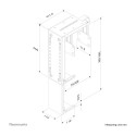 "Neomounts Universeller PC-Halter 30KG CPU-D100BLACK"