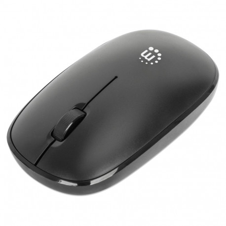 "MANHATTAN MW3050 Kabellose USB-Maus 3 Tasten Mausrad schwarz"