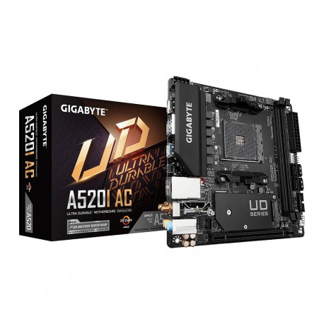 "Gigabyte A520I AC (A520.AM4.mITX.DDR4)"